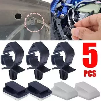 Автомобильный жгут проводов, крепежная скоба для автомобильного кабеля, зажим для крепления гофрированной трубы, крепежный зажим для внешнего кабеля салона автомобиля