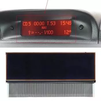 Автомобильный ЖК-экран, запасные части, навигационное радио, ЖК-экран, дисплей для 206/307, аксессуары для C5 Xsara Picasso коричневый