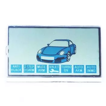 Автомобильный ЖК-дисплей, стекло для России, ЖК-экран B6, Россия, двусторонняя сигнализация, дистанционное управление, ЖК-стекло