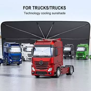 Автомобильный зонт от солнца, автомобильные солнцезащитные козырьки, лобовое стекло, щиток приборов, пружинная конструкция, солнцезащитный козырек, аксессуар для салона автомобиля, сохраняющий прохладу чёрный