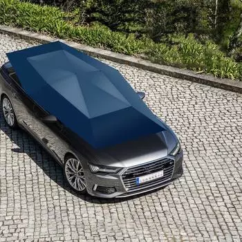 Автомобильный зонт, полуавтоматический тент, палатка, автоматический умный изолированный чехол, уличный водонепроницаемый складной портативный тент, козырек от солнца