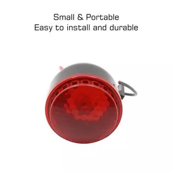 Автомобильный звуковой сигнал заднего хода, звуковой сигнал, зуммер, новый прочный предупреждающий звуковой сигнал для автомобиля, мотоцикла