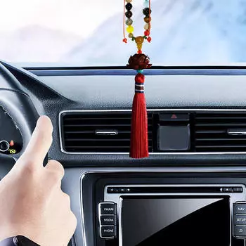Автомобиль Подвесное украшение Зеркало заднего вида Кулон Стайлинг Авто Подарок Интерьер