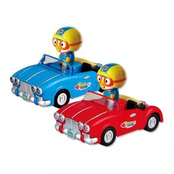 Автомобиль Pororo Push & Go (Цвет отправлен случайно), корейские игрушки