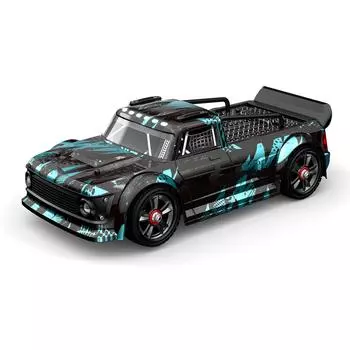Автомобиль с дистанционным управлением для дрифта, автомобиль с дистанционным управлением, 1/14, 2,4 ГГц, высокая скорость, 42 км/ч, 4WD, автомобиль, подарки для 2 battery синий
