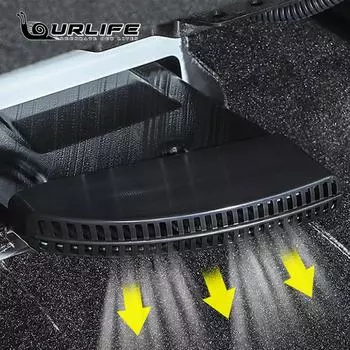 Автомобиль-Стайлинг сиденье переменного тока с подогревом пол кондиционер воздуховод вентиляционная решетка крышка для Kia Optima K5 dl3 2 PCS