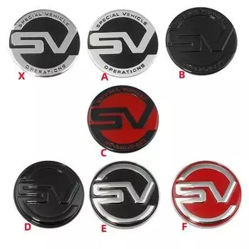 Автомобиль SV Special Vehicle Operation Логотип Эмблема Значок Наклейки на багажник Наклейка на боковое крыло кузова C