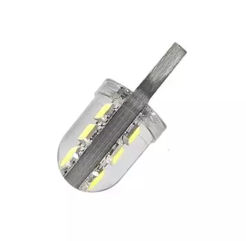 Автомобиль T10 W5w 6smd 2835 светодиодная лампа Canbus ширина индикатора светодиодная лампа Canbus силиконовый купольный светильник аксессуары синий