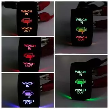 Автомобиль Yours Baby, 24 В, 7-контактный светодиодный светильник, лебедка с двойным включением-выключением, лазерная лодка, кулисный переключатель UTV красный