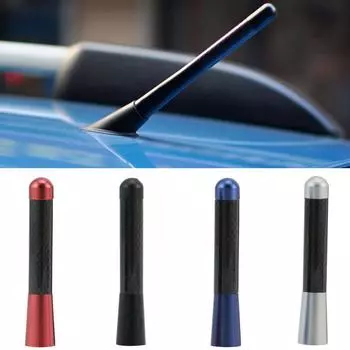 Автомобиль Yours Baby Авто Крыша из углеродного волокна Радиоприемник для автомобильной антенны AM FM-сигналы чёрный