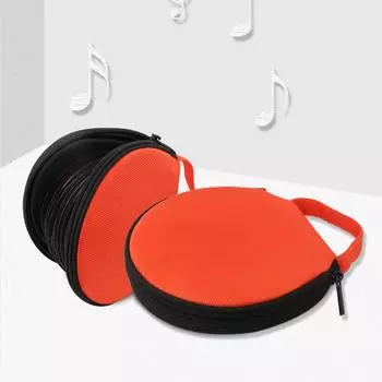 Автомобили, автозапчасти, домашний автомобильный диск 20, Оксфорд, сумка для хранения компакт-дисков, тканевый однотонный круглый цветной чехол на молнии розовый