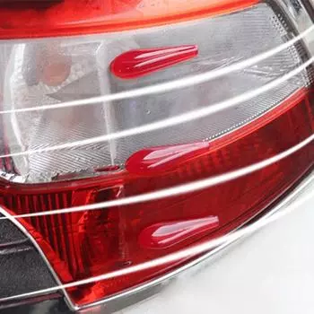 Автомобили, автозапчасти, наклейка, воздушный поток, кузов, бампер, украшения, спойлер, 6 шт., универсальный автомобильный Стайлинг прозрачный
