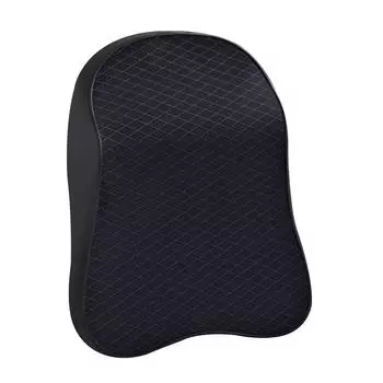 Автомобили Автозапчасти Pad Подушка для головы Автомобильная подушка для путешествий Поясничная поддержка Подголовник Космическая пена с эффектом памяти Lumbar Support оранжевый