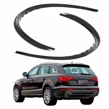 Автомобили, автозапчасти, полоса, отделка бровей, арка, волокно, защита крыла, колесо, 2 шт., универсальный карбон Carbon Fiber*