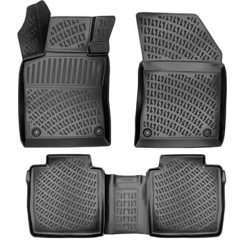 Автомобили DS DS 9 (После 2021 года) Высококачественные и прочные резиновые автомобильные коврики — без запаха, нескользящие, долговечные.