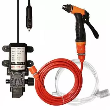 Автомойка 12 В, насос для автомойки, очиститель высокого давления, портативная стиральная машина, электрическая очистка, авто устройство золотой