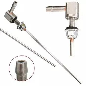 Автономный отопитель топливный бак стояк стояк для Webasto Air Eberspacher 49CM топливный бак приемные фитинги серебряный