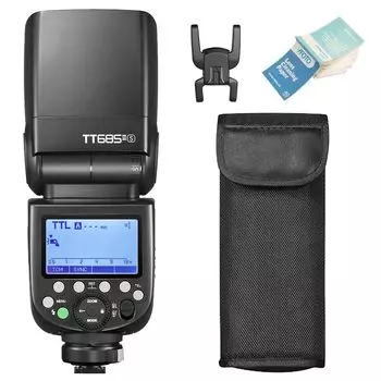 Авторизованная вспышка GODOX Strobe TTL GN60 HSS 1 8000 с Высокоскоростная синхронизация Speedlite Strobe секунд Время перезарядки Совместимо с Sony A7III A7IV A77II A7RII