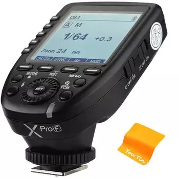 Авторизованный беспроводной передатчик вспышки TTL для Godox Fujifilm DSLR High Speed Sync TTL с ЖК-экраном [дилер Godox] 2.4G Xpro-F Camera,