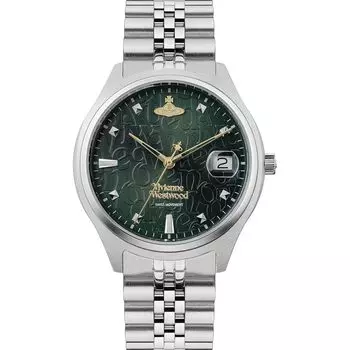 Авторизованный дилер Vivienne Westwood Watch Ladies Camberwell VV261GRSL Green Dial Stainless Steel Bracelet [Vivienne Westwood] & зелёный