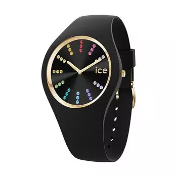 Авторизованный дистрибьютор Ice Watch Часы 021343 ICE cosmos Rainbow Black Small 2H [Ice-watch] Женские