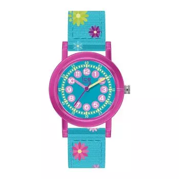 Авторизованный дистрибьютор Ice Watch Часы для детей и женщин 023300 ICE learning Pink Flowers Small 32 мм 3 стрелки [Ice-watch]