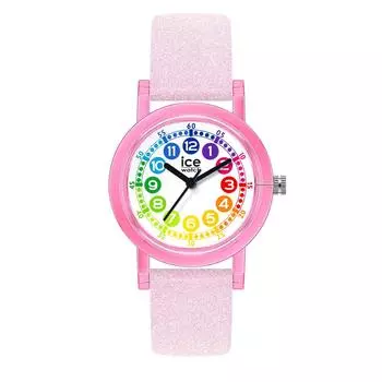 Авторизованный дистрибьютор Ice Watch Часы для детей и женщин 022689 ICE learning Pink Glitter Small 32 мм 3 стрелки [Ice-watch]