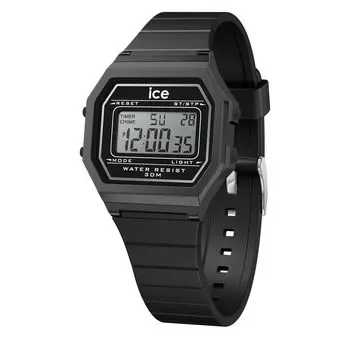 Авторизованный дистрибьютор [Ice watch] Часы Ice watch мужские и женские 022900 ICE digit ice digit retro черные маленькие 32 мм