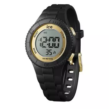 Авторизованный дистрибьютор Ice watch digital женские 021607 ice digit черное золото маленькие [Ice watch]