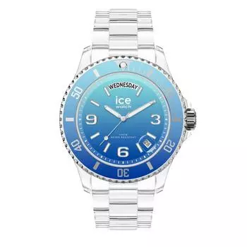 Авторизованный дистрибьютор [Ice watch] Мужские часы Ice watch 021435 Ice clear sunset [ICE clear sunset] Бирюзовый Medium Day Date