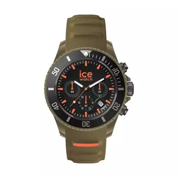 Авторизованный дистрибьютор Ice Watch Watch 021427 ICE Chrono Khaki Medium 40mm Chronograph [Ice-watch] Мужские хаки