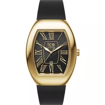 Авторизованный дистрибьютор Ice Watch Watch 024048 Купольный металлический черный золотой маленький секундная стрелка дата [Ice-watch] женские [ICE boliday]