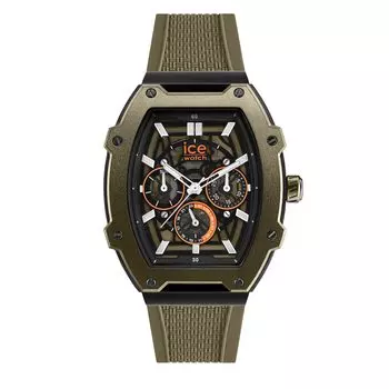 Авторизованный дистрибьютор Ice Watch Watch 024369 Khaki Black Skel Steel Medium Multifunction [Ice-watch] Мужские [ICE boliday]