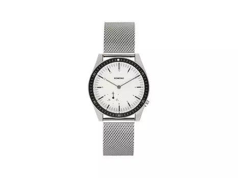Авторизованный дистрибьютор [KOMONO] Мужские часы Komono KOM-W4408 Ray Legacy Mesh Silver Stainless Steel