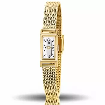 Авторизованный дистрибьютор Lip Watch Ladies 671226 Churchill T13 White Gold Mesh [LIP] [CHURCHILL]
