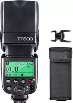 Авторизованный дистрибьютор японской вспышки GODOX TT600 Speedlight Беспроводная система синхронизации вспышки GN60 Совместимость с камерами [GODOX и Manual] Ведущая/ведомая
