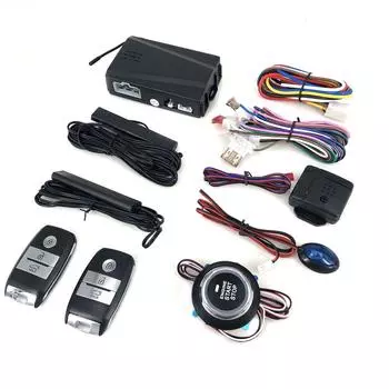 Автосигнализация Пассивный бесключевой доступ Запуск кнопкой Дистанционное управление Система безопасности