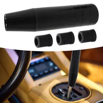 Автозапчасти Автомобильная ручка переключения передач Аксессуары Универсальный Простота установки Алюминиевый сплав Black