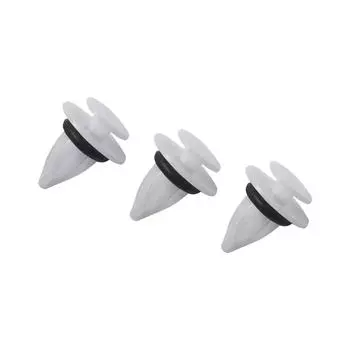 Автозапчасти Боковые зажимы отделки Практичная замена Стильный Белый 51777171002 ABS Совершенно Новый Элегантный Дизайн Хороший Эффект CHINA