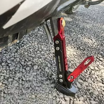 Автозапчасти для электромобилей, подставка для мотоцикла, подставка для мотоцикла, регулируемая металлическая подставка с ЧПУ фиолетовый