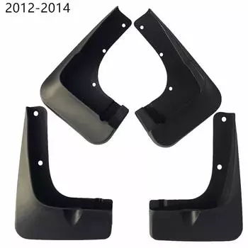Автозапчасти для Mitsubishi Outlander 2009-2024 Mud Style Mudflaps Fender Автомобильные крылья Высокоэластичные мягкие антифризные крылья