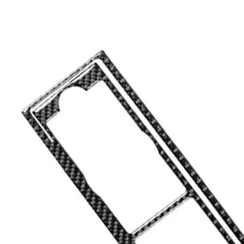 Автозапчасти крышка рычага переключения передач отделка черное углеродное волокно пыленепроницаемый водонепроницаемый для Jaguar XF 2009-2011 высокое качество полезно CHINA