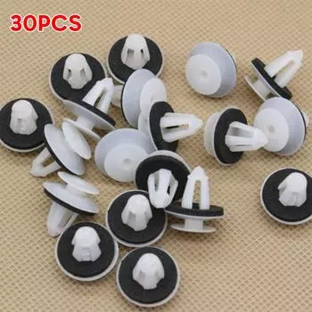 Автозажимы для крепления, 30 шт., дверная панель R129 W202 W203 W211, набор фиксаторов, детали отделки