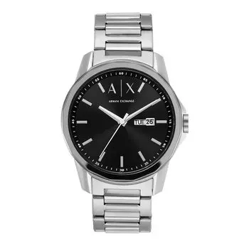 [AX Armani Exchange] Часы AX1733 мужские серебряные обычные импортные товары