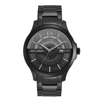 [AX Armani Exchange] Часы AX2444 мужские черные обычные импортные товары