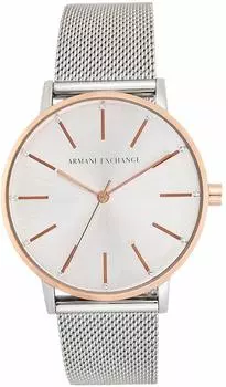 [AX Armani Exchange] Часы AX5537 женские, обычные, импортные, серебристые
