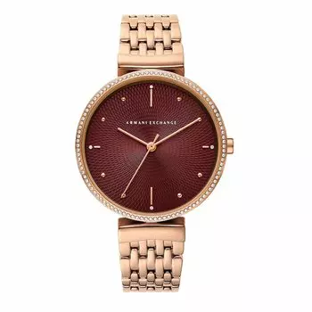 [AX Armani Exchange] Часы AX5912 женские розовое золото подлинный импортный продукт