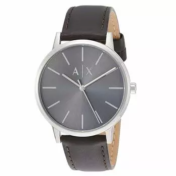 AX ARMANI EXCHANGE Часы Cade Quartz AX2704 Сине-серый x Темно-коричневый [Armani Exchange] Мужские [Товар]
