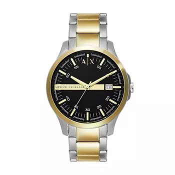 [AX Armani Exchange] Часы HAMPTON AX2453 мужские серебристо-золотые