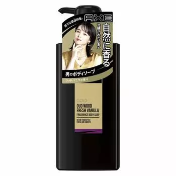 AXE AX Gold Fragrance Body Soap Pump Vanilla 400 г Мыло для тела Высококачественное древесное ванильное мыло 400 грамм (Аромат дерева) нюх. (х 1)